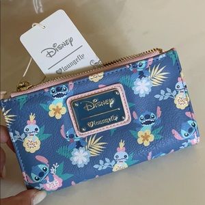 NWT Loungefly Stitch and Scrump Bi Fold Wallet